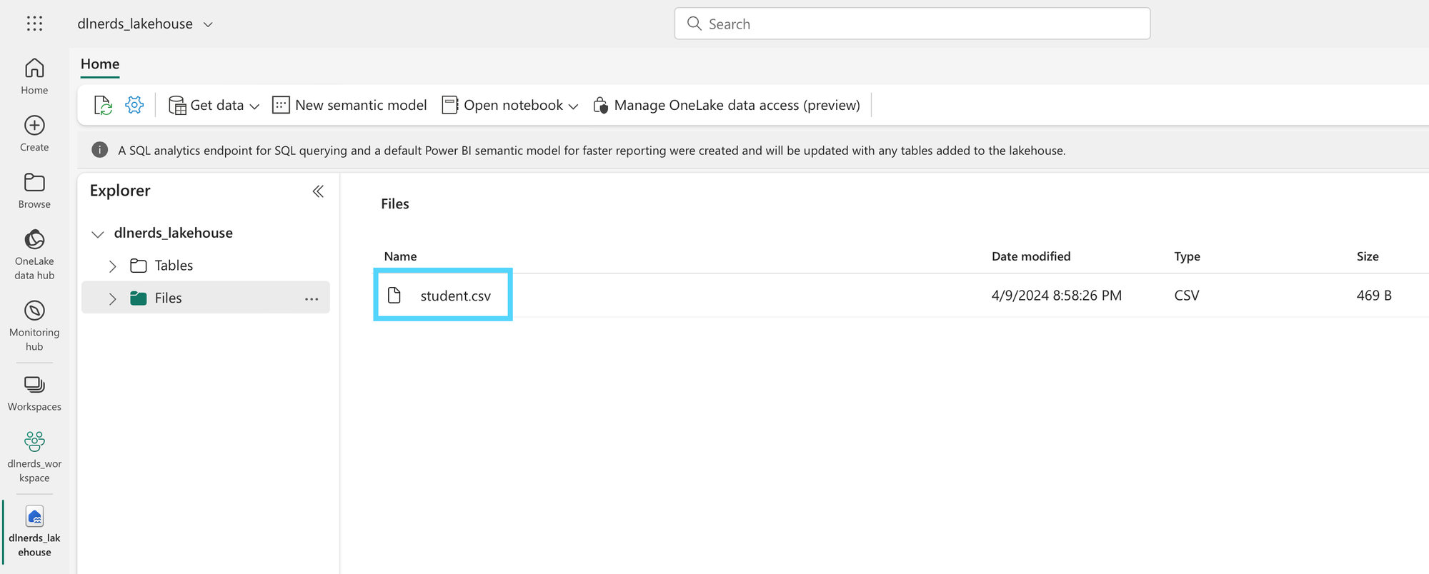 How to ingest Data into a Fabric Warehouse using a Dataflow