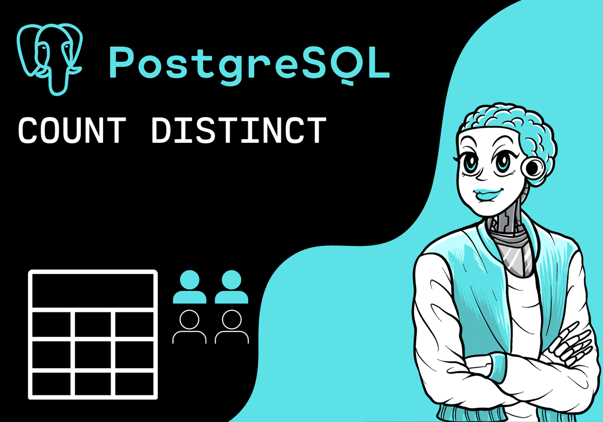 Postgresql count distinct