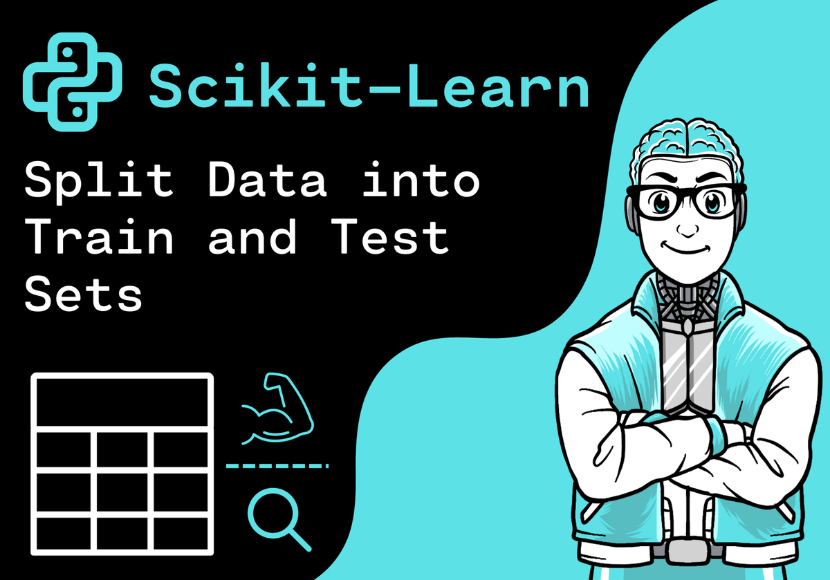 Scikit learn split data into train and test sets