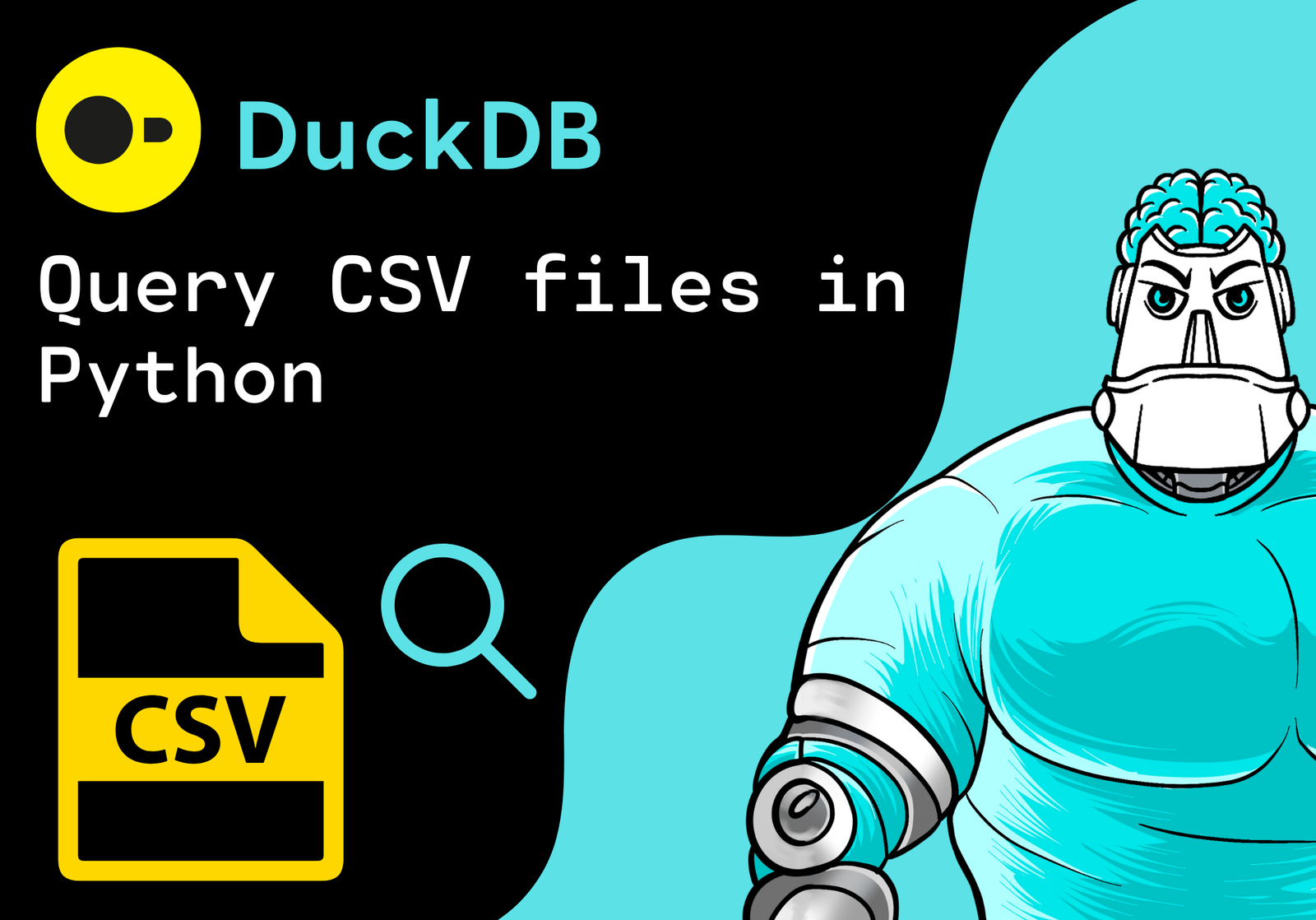 Query CSV files in Python using DuckDB