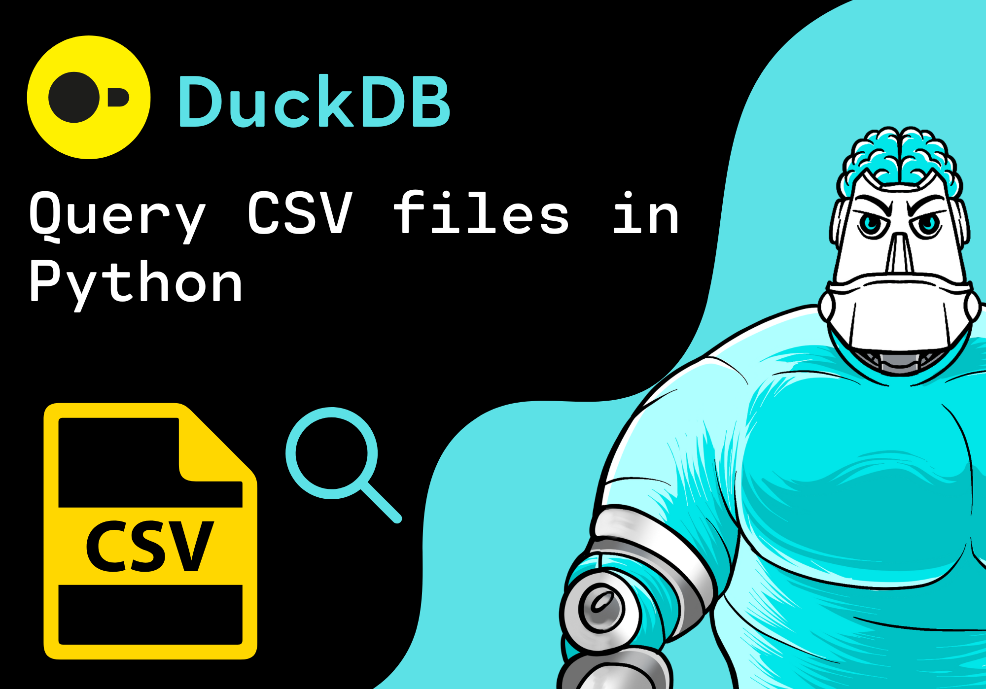Query CSV files in Python using DuckDB