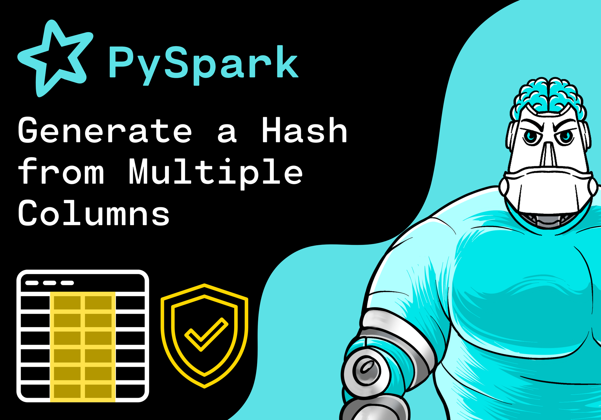 How to Generate a Hash from Multiple Columns in PySpark