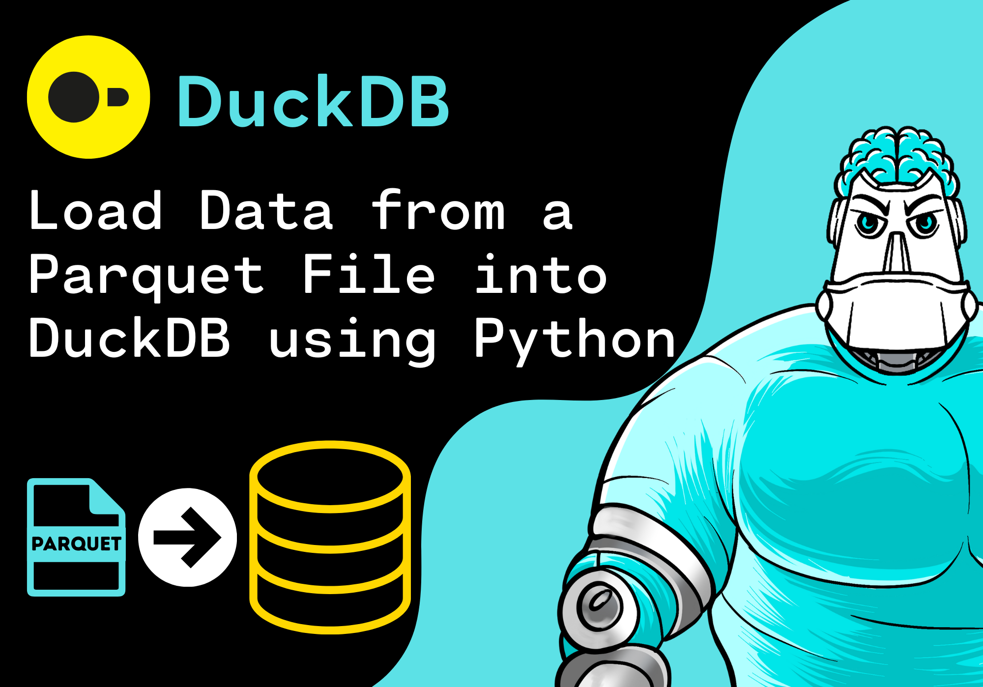 Load Data from a Parquet File into DuckDB using Python