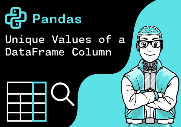 Pandas - Unique Values of a DataFrame Column