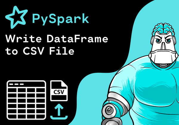 PySpark - Write DataFrame to CSV File