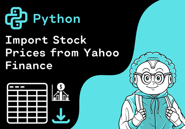 Python - Import Stock Prices from Yahoo Finance