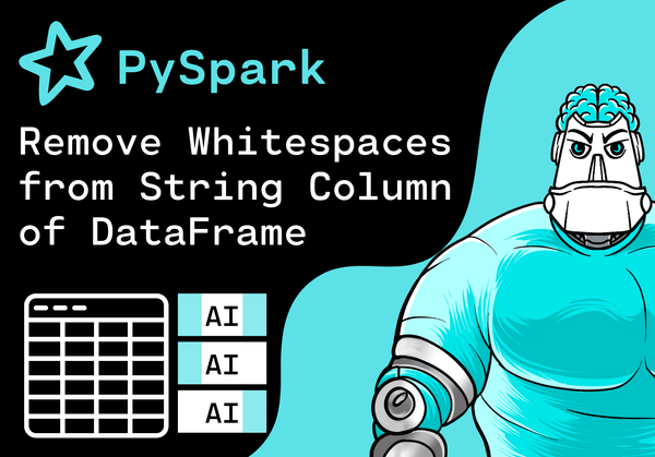 PySpark - Remove Whitespaces from a String Column of a DataFrame